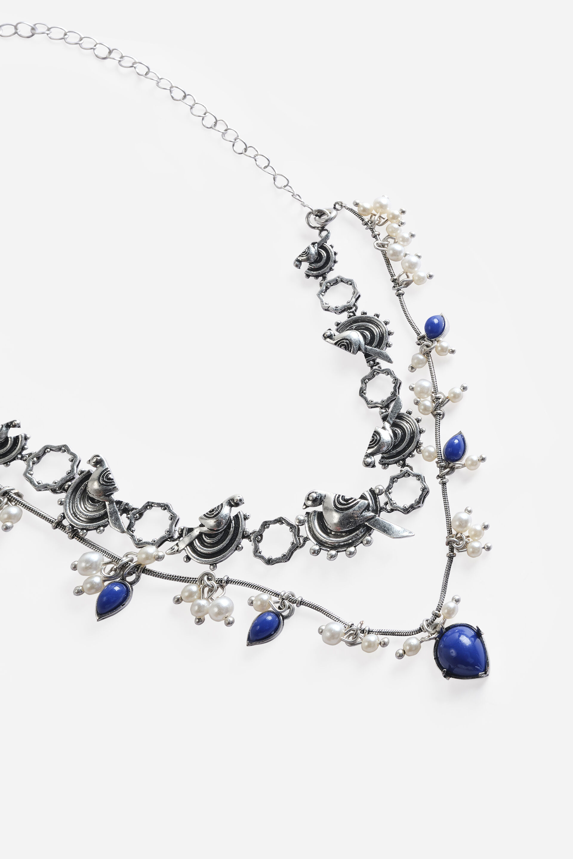 Bird Flock Layered Necklace, , image 2